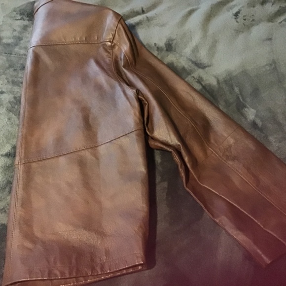 O’Neill men’s leather jacket - Picture 2 of 5